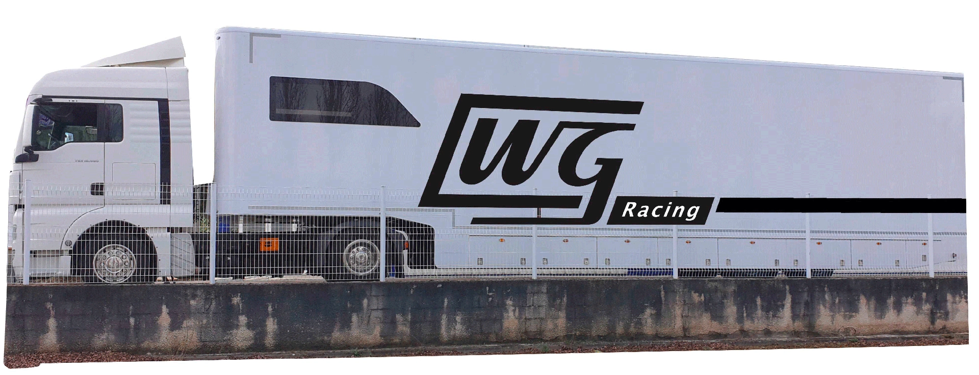 Logo WG british racing camion